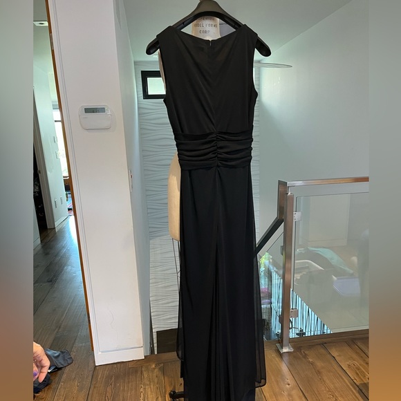 Annex brand black elegant jumpsuit with outer skirt size Med - Picture 8 of 8